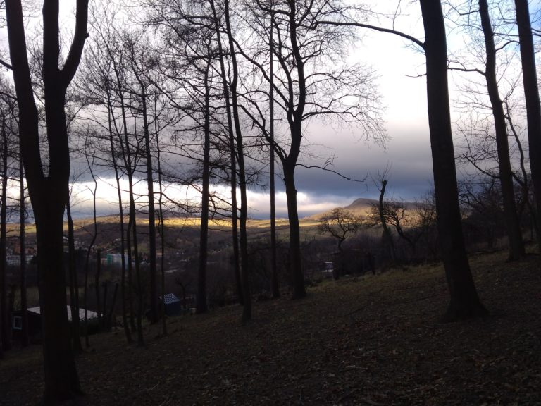 Silvestrovský výlet na Hradiště