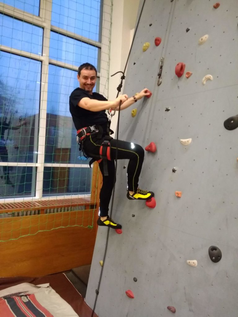 Lezení na stěně 2021